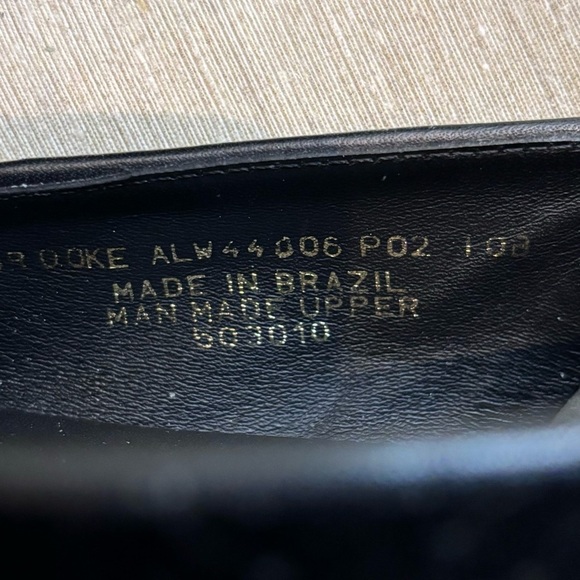 LAUREN RALPH LAUREN Sz 10 Black Velvet Squarish Toe Gold Embroidered Loafers - Picture 9 of 9